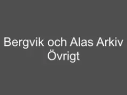 Söderhamns kommunarkiv - Bergvik och Alas Bildarkiv