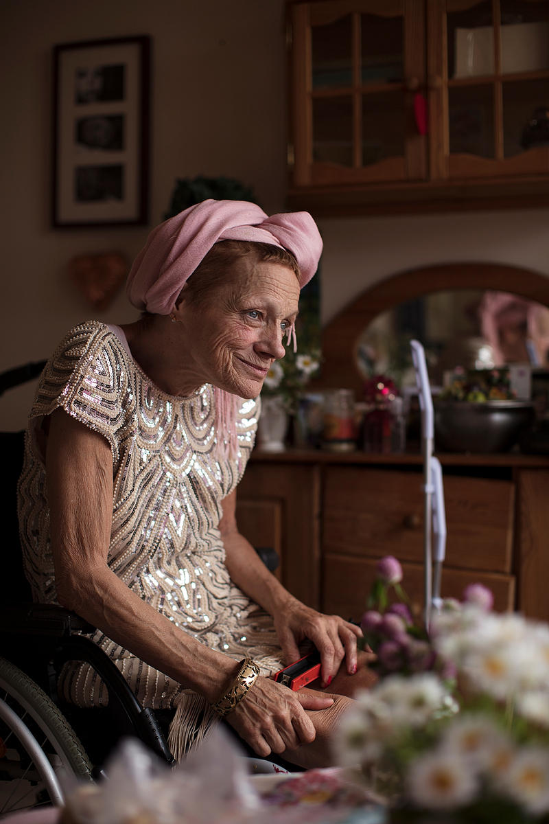 Then and In Between Now #In the wheelchair [C-type print]