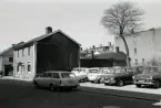 Fiskaregatan 17 efter rivningen av Fiskaregatan 19. Maj 1971.