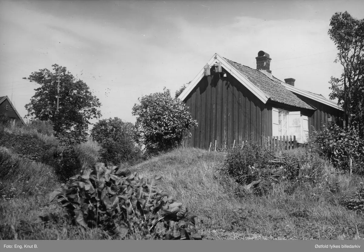 Bolighus i Buene, Sarpsborg, ukjent dato.