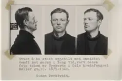 Etter å ha stott uppstilt med ansiktet vendt mot muren i lan