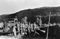 Vegarbeid i Stålvikbotn, Malangen