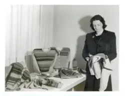 Anna-Lisa Mannheimer-Lunn, en av Bohus Sticknings första for