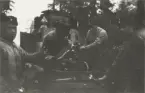 Service på stridsvagn m/1921.