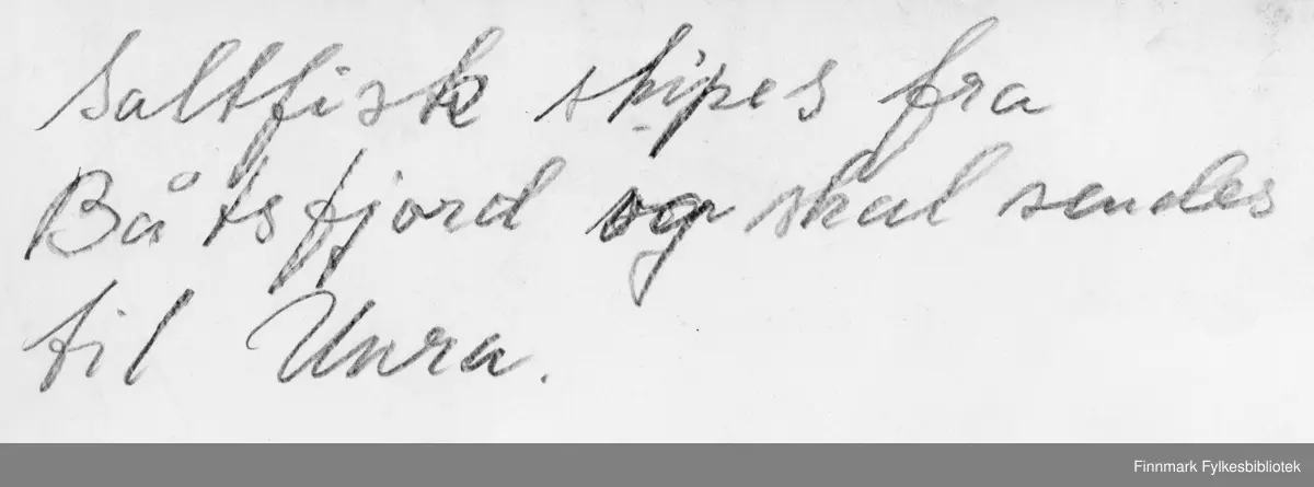 Produksjon av saltfisk i Båtsfjord i 1946.