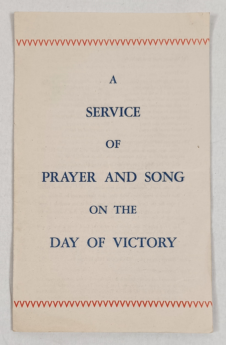 Flere militære dokumenter fra hans tjeneste, 12 stk. Blant annet hilsen fra kong Haakon, gradueringsprogram og program for gudstjeneste.