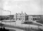 Linköpings centralstation är lätt igenkännbar sedan detta fotografi togs omkring 1895.