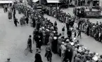 Firande av Barnens Dag i Kalmar 1935.
Karnevalståg.