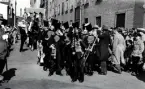 Firande av Barnens Dag i Kalmar 1935.
Karnevalståg.