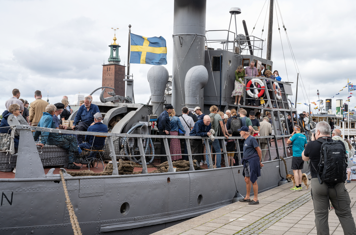  Stockholm Steam på Riddarholmen.