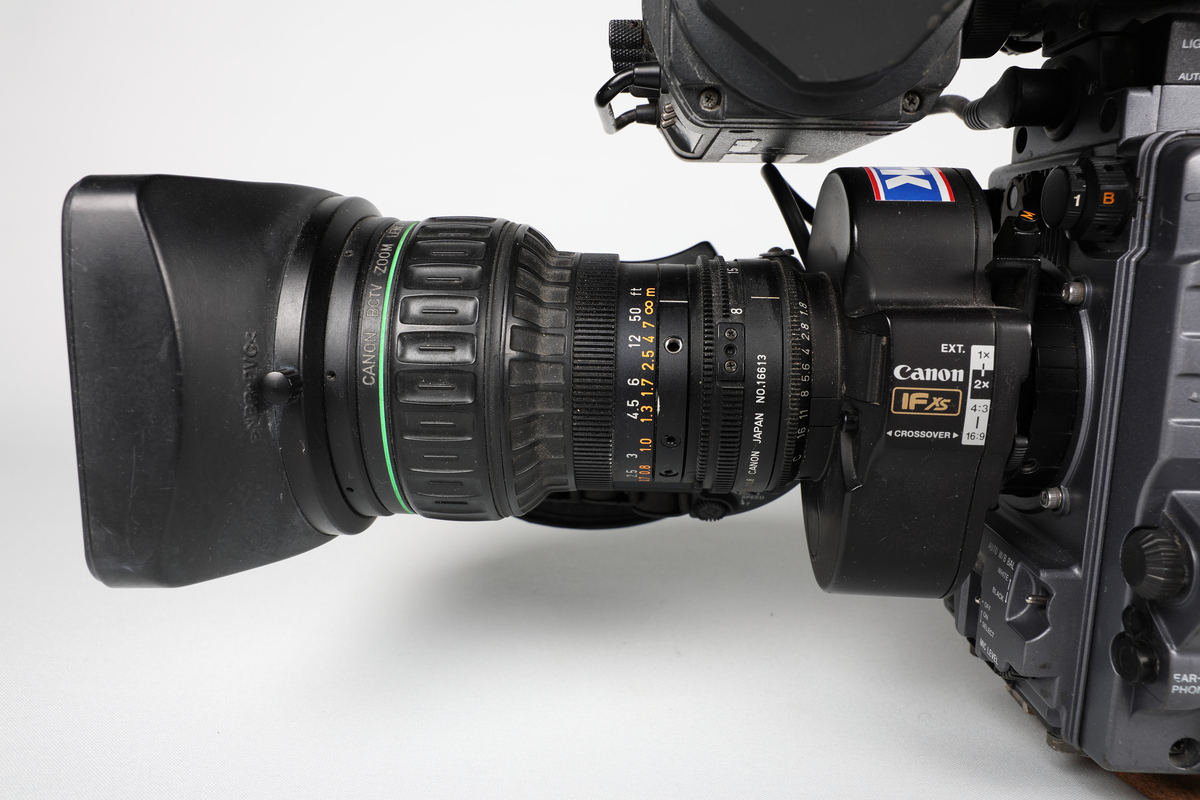 Sony Model  PDW-530P med Canon BCTV ZOOM LENS OBJEKTIV 8-128mm 1:1.8