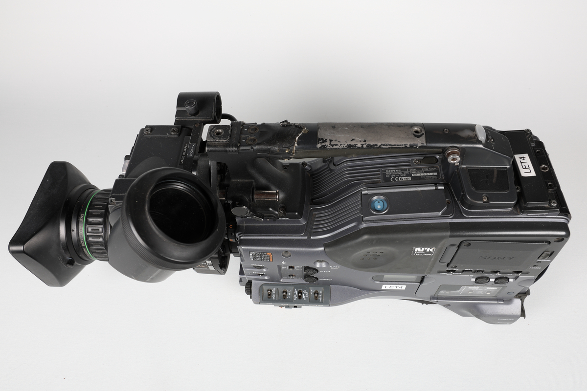 Sony Model  PDW-530P med Canon BCTV ZOOM LENS OBJEKTIV 8-128mm 1:1.8