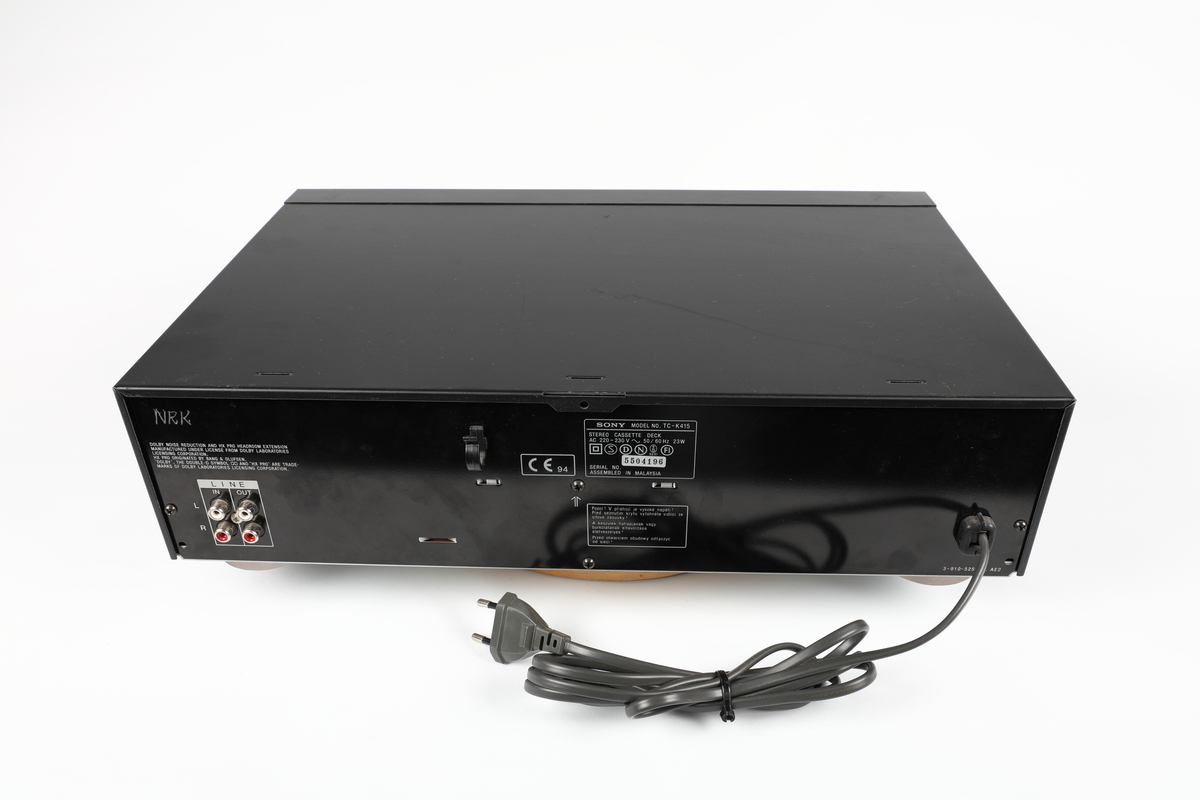 Sony TC-K415 Stereo Cassette Deck


