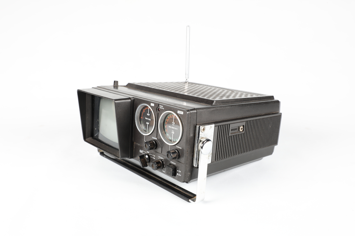 Crown 5TV-524R Bærbar TV/AM-FM 2 band radio




