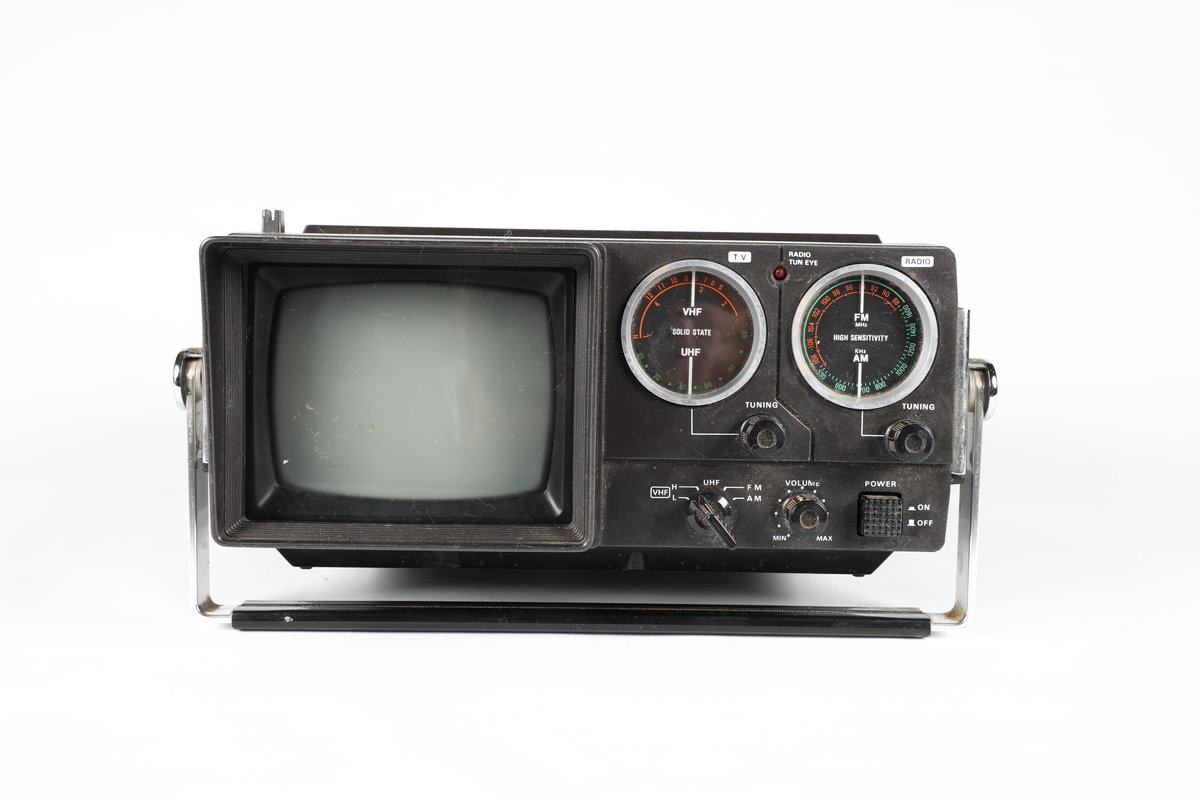 Crown 5TV-524R Bærbar TV/AM-FM 2 band radio




