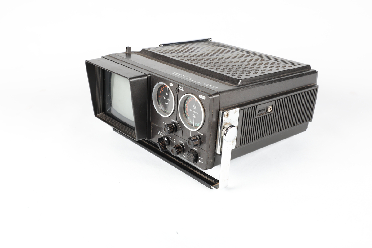 Crown 5TV-524R Bærbar TV/AM-FM 2 band radio




