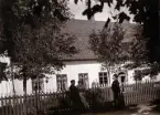 Erik Johan Rudberg med maka Maria Rudberg. Adolf Rudberg son. Sedermera marinläkare i Karlskrona.