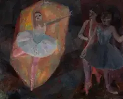 Ballettdanser II [Maleri]