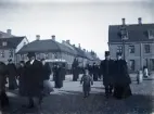 Larmtorget i Kalmar 1896.