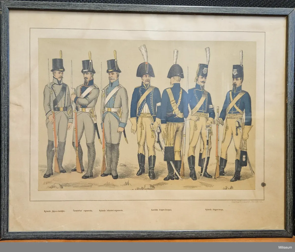Centraltryckeriet, Stockholm, sent 1800-tal.
