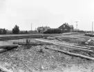 Lidhults järnvägsstation, ca. 1900.