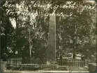 Henrik Ibsens gravmonument på Vår Frelses gravlund