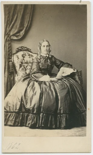 Porträtt på Sophie-Louise född Treffenberg.