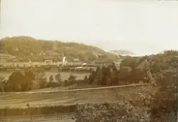 Uddevalla Järnvägsstation.

Stämplad i vänstra hörnet med: M