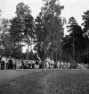 Idrottens dag på Värendsvallen. Sprinterloppet.