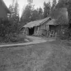 Borlänge, Norsbo, lider med halmtak 1926.