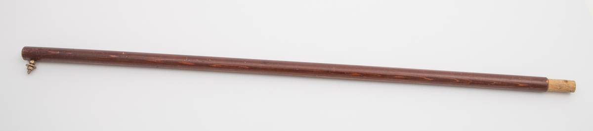 Vertikal stang til fane. To-delt
