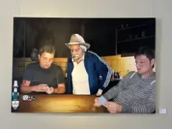 Sintram och kavaljererna [Målning]