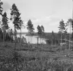 Borlänge, Torsång, Nordanö från Uvberget.