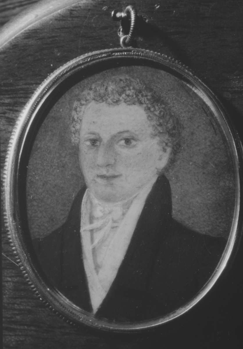 Maleri - portrett av Nils Rosing Parelius