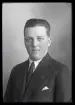Mansporträtt. Bertil Uddberg, Sörstafors, Kolbäck.
Ur Gustaf Åhmans samling.