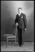 Porträtt, läsfoto, Jöns Johansson, Kolbäck
Ur Gustaf Åhmans samling.