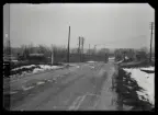 Bensinbil vid Kolbäck. Landsfiskalen i Kolbäcks distrikt, Gråberg.
Ur Gustaf Åhmans samling.