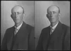 Porträtt. Jonsson Ernst. Ur Gustaf Åhmans samling.