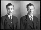 Mansporträtt, E. Thelin, Sörstafors.
Ur Gustaf Åhmans samling.