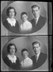 Grupporträtt, Fru Märta Karlsson, Kolbäck
Ur Gustaf Åhmans samling.