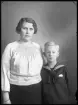 Grupporträtt, Fru Hedström, Caffét, Kolbäck.
Ur Gustaf Åhmans samling.