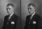 Porträtt. Sivert Karlsson, Kolbäck.
Ur Gustaf Åhmans samling.
