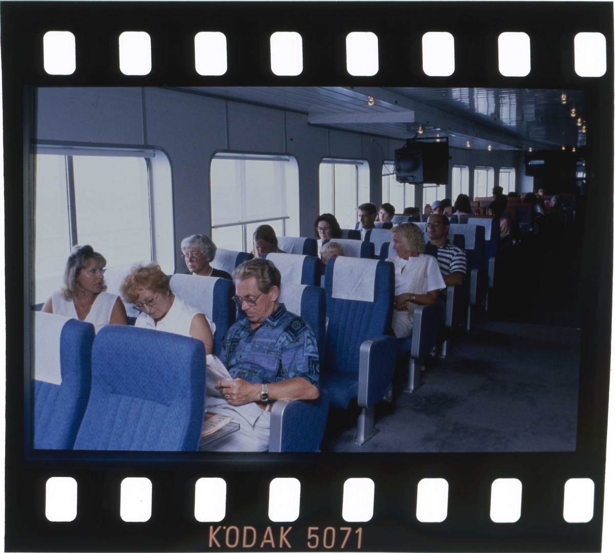 M/S KATTEGAT (bygget i 1995). Passasjerer ombord.