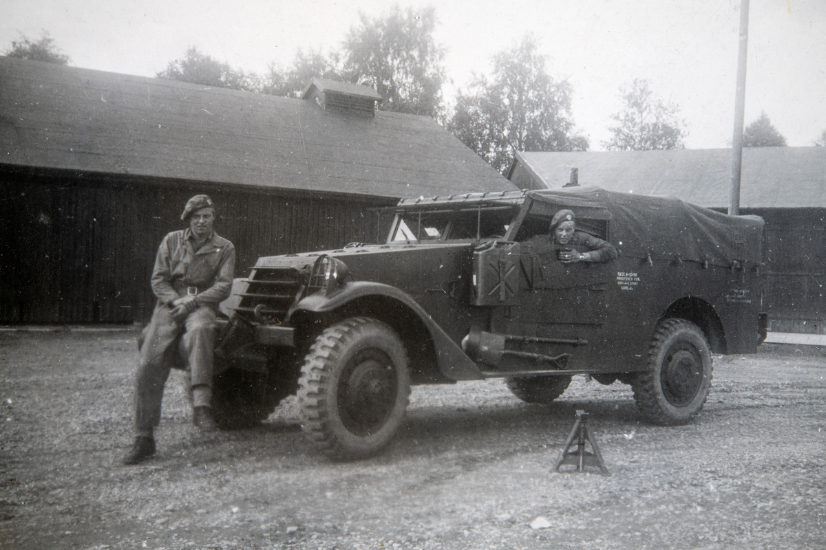 Rinnleiret leir i Levanger
Knut Nilsen fra Gryttingsødegården avtjente militærtjeneste her.