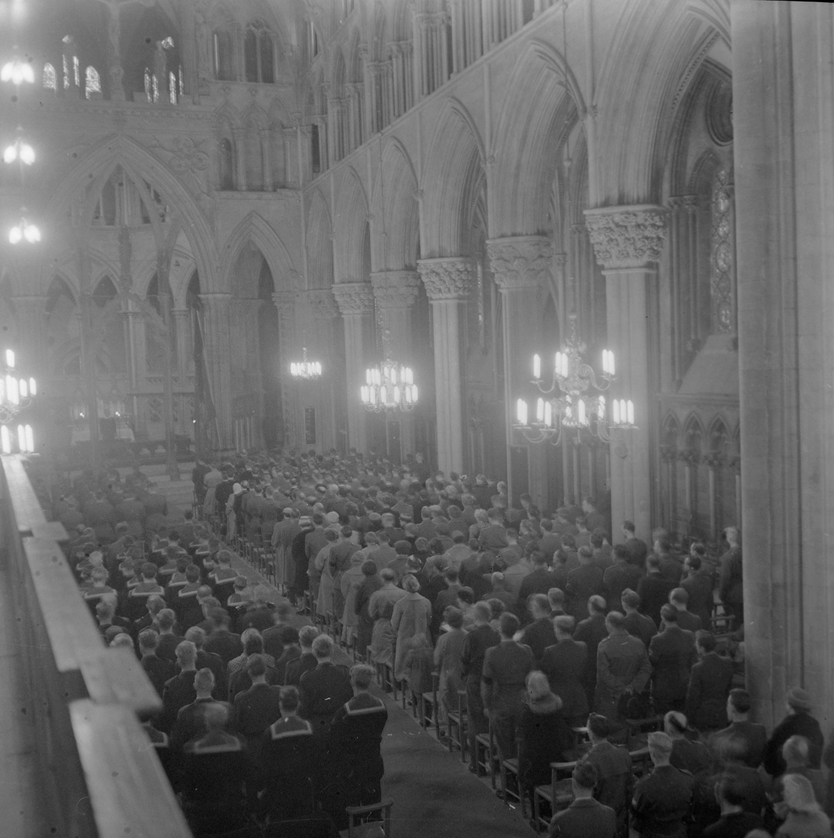 Forsvarets avskjed med Kong Haakon VII