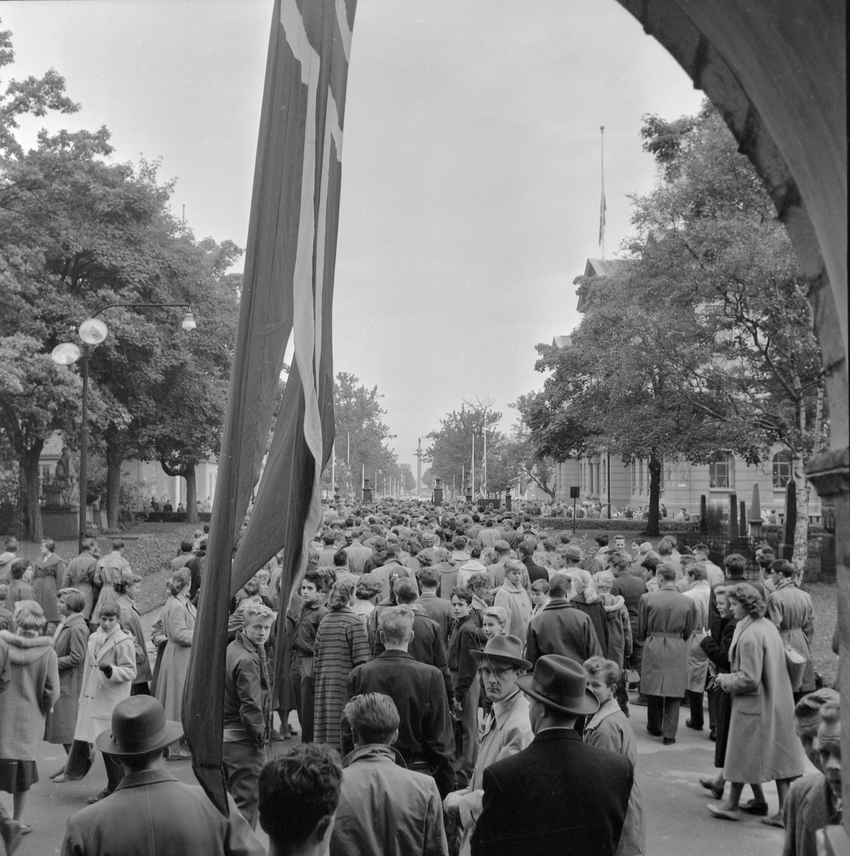 Forsvarets avskjed med Kong Haakon VII