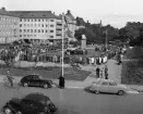 I september år 1951 stod Vasatorget, som det ursprungligen kallades, klart. Landshövding Carl Hamilton avtäckte Ivar Johnssons konstverk 