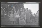 Porträtt av en släkt/ familj.