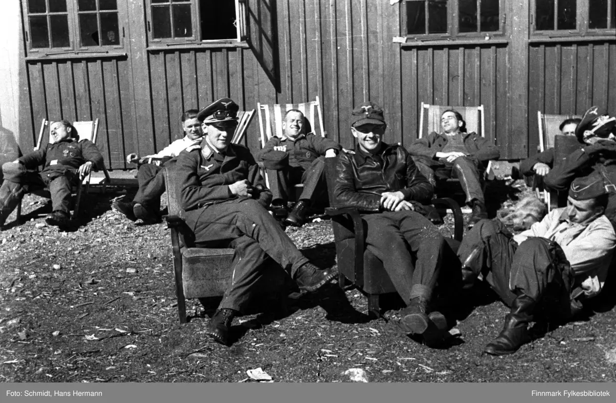 Flyvende personale fra 10. skvadron av 5. jagerving (10.(Z)/JG 5) i ...