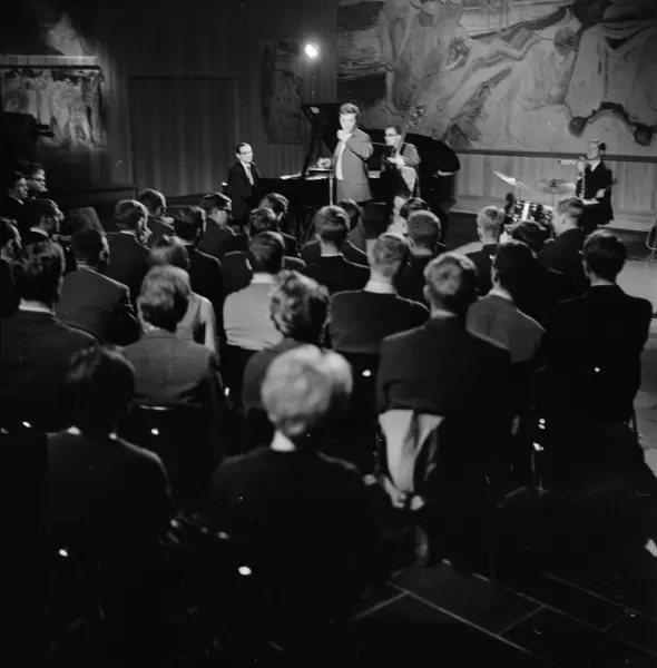 Bill Evans trio i Munchmuseet.